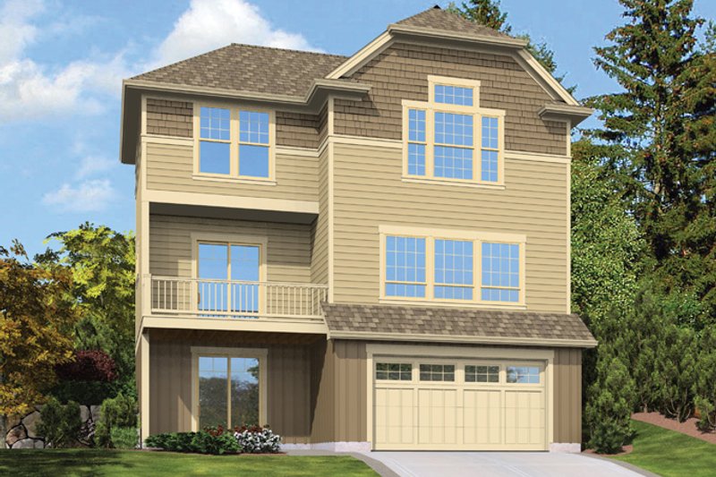 Dream House Plan - Exterior - Rear Elevation for Traditional House Plan #48-910 - 4 bed, 3.5 bath