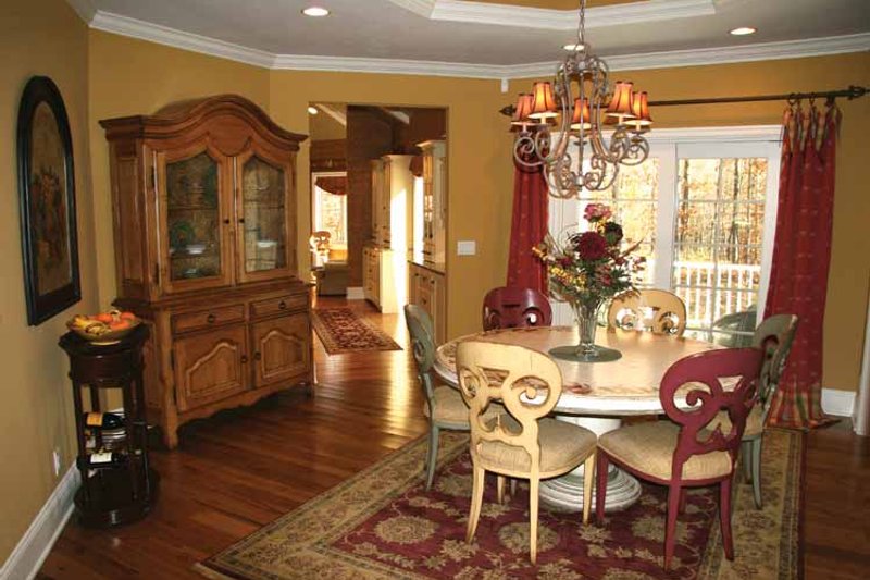 Home Plan - Interior - Dining Room for European House Plan #928-190 - 2 bed, 2.5 bath