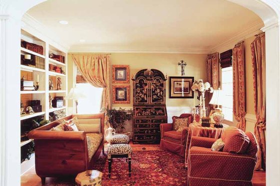 Interior - Family Room 1 for Colonial House Plan #927-393 - 5 bed, 4.5 bath