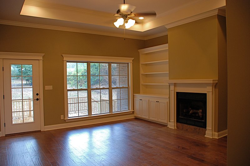 Architectural House Design - Interior - Family Room for Traditional House Plan #430-57 - 4 bed, 2 bath