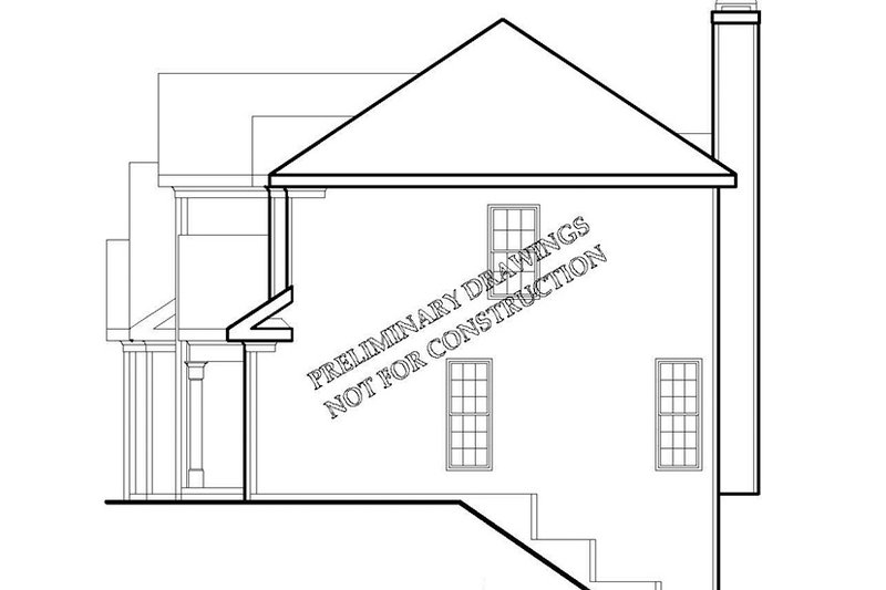 Home Plan - Exterior - Other Elevation for Traditional House Plan #927-717 - 4 bed, 3 bath