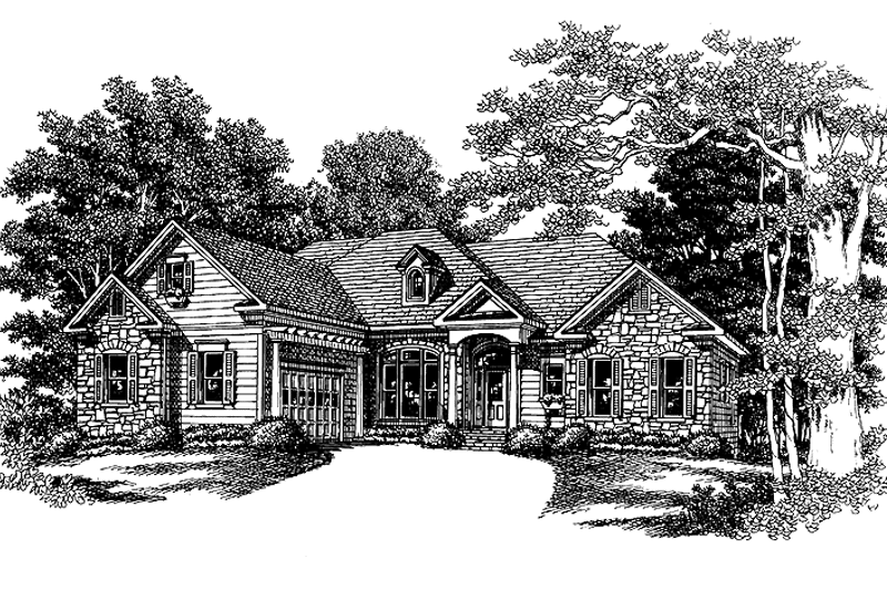 Home Plan - Exterior - Front Elevation 3 for Country House Plan #927-553 - 3 bed, 2.5 bath