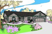 Traditional Style House Plan - 3 Beds 2 Baths 1746 Sq/Ft Plan #60-651 