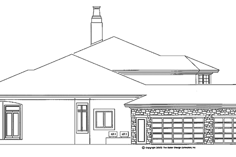 Dream House Plan - Exterior - Other Elevation for Mediterranean House Plan #930-305 - 4 bed, 3.5 bath