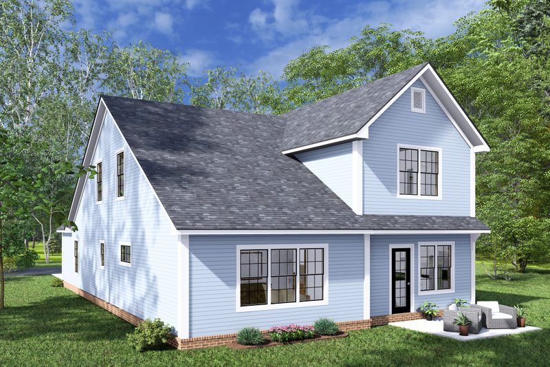 House Design - Exterior - Other Elevation for Cottage House Plan #513-2281 - 4 bed, 3.5 bath