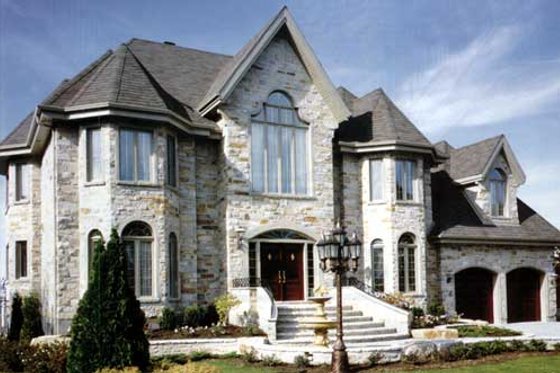 Exterior - Front Elevation for European House Plan #138-289 - 4 bed, 2.5 bath