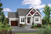 Traditional Style House Plan - 2 Beds 1 Baths 896 Sq/Ft Plan #25-4321 