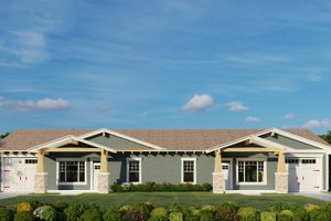 Home Plan - Craftsman Exterior - Front Elevation Plan #112-249