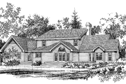 Country Style House Plan - 4 Beds 3.5 Baths 2451 Sq/Ft Plan #929-126 