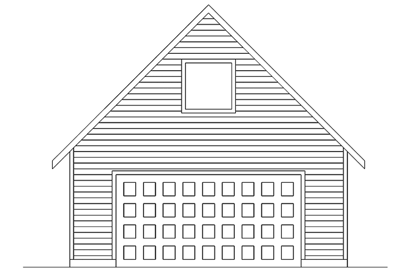 Architectural House Design - Exterior - Front Elevation Plan #60-1016