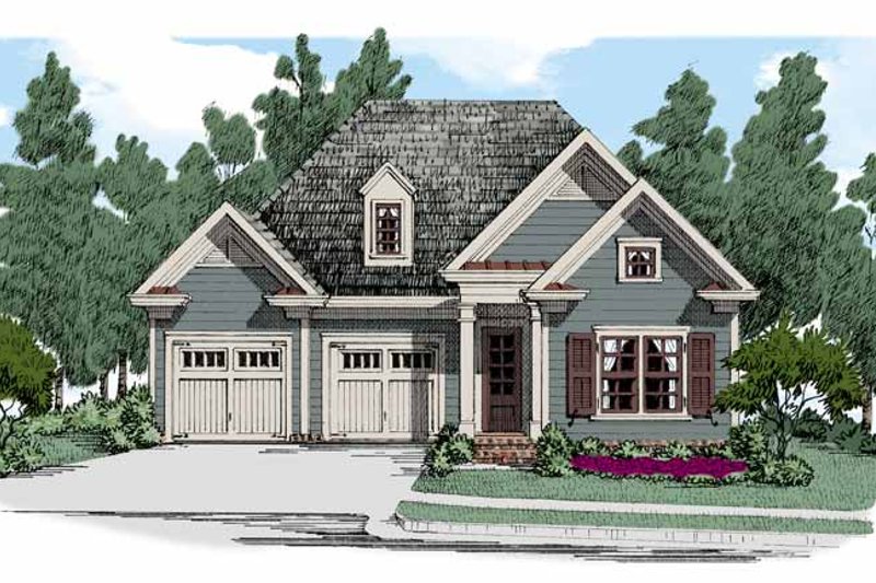 Dream House Plan - Colonial Exterior - Front Elevation Plan #927-510