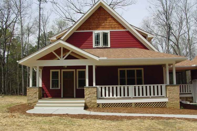 Home Plan - Exterior - Front Elevation 4 for Traditional House Plan #939-3 - 4 bed, 2.5 bath