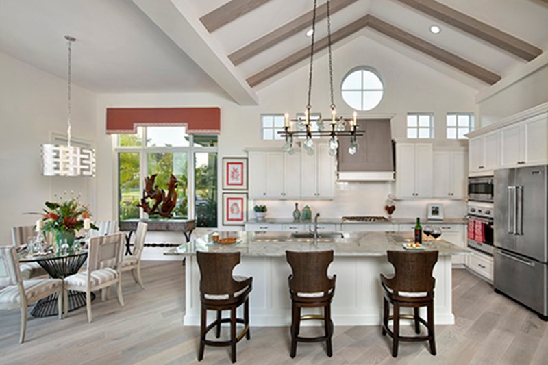 Architectural House Design - Interior - Kitchen for Mediterranean House Plan #1017-156 - 3 bed, 3.5 bath