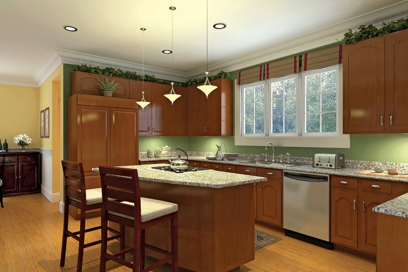 House Plan Design - Interior - Kitchen for Country House Plan #929-18 - 4 bed, 3.5 bath