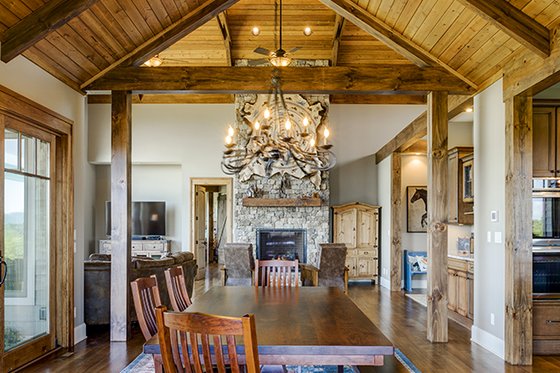 Interior - Dining Room for Ranch House Plan #929-655 - 3 bed, 2.5 bath