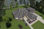 Contemporary Style House Plan - 5 Beds 5.5 Baths 6317 Sq/Ft Plan #1069-31 