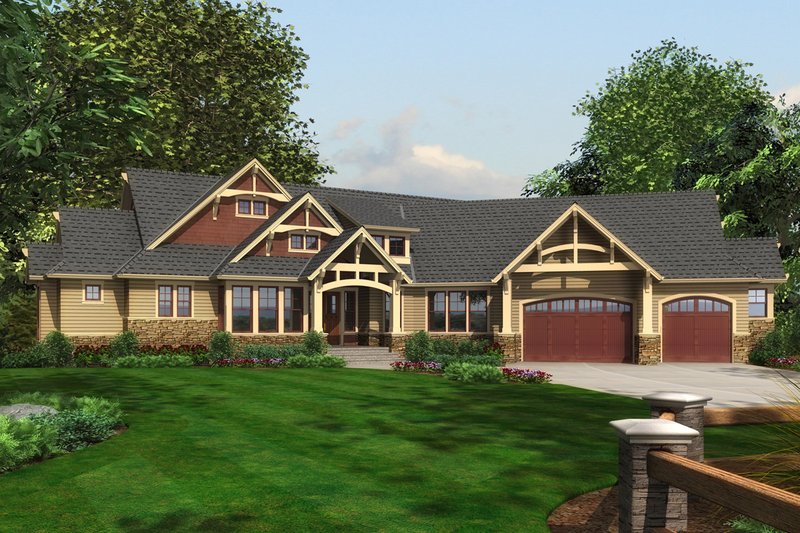 Dream House Plan - Craftsman Home Plan