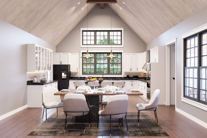 Home Plan - Interior - Kitchen for Farmhouse House Plan #932-1465 - 3 bed, 3.5 bath