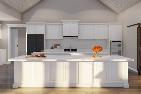 Interior - Kitchen for Farmhouse House Plan #923-395 - 3 bed, 2.5 bath