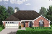 Traditional Style House Plan - 3 Beds 2 Baths 1681 Sq/Ft Plan #40-401 