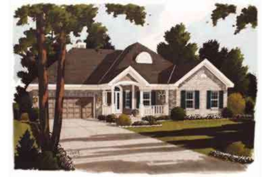 European Style House Plan 3 Beds 2 Baths 1980 Sq Ft Plan 