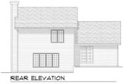 Traditional Style House Plan - 3 Beds 2 Baths 1663 Sq/Ft Plan #70-651 