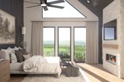 Modern Style House Plan - 3 Beds 2.5 Baths 2681 Sq/Ft Plan #455-382 