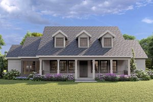 Farmhouse Exterior - Front Elevation Plan #124-269