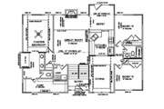 Traditional Style House Plan - 3 Beds 2 Baths 1590 Sq/Ft Plan #67-646 
