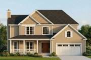 Country Style House Plan - 3 Beds 2.5 Baths 2224 Sq/Ft Plan #22-520 Exterior 