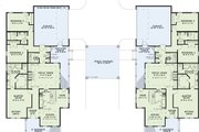 Traditional Style House Plan - 3 Beds 2 Baths 3696 Sq/Ft Plan #17-643 Exterior 