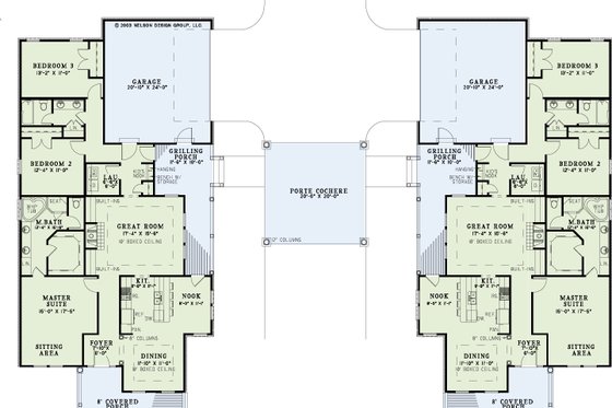 Exterior - Front Elevation 4 for Traditional House Plan #17-643 - 3 bed, 2 bath