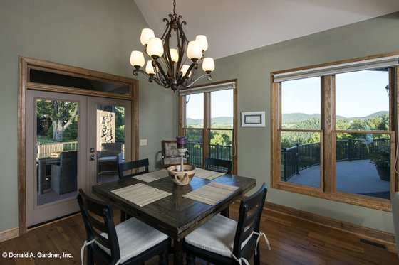 Interior - Dining Room for European House Plan #929-29 - 4 bed, 3 bath