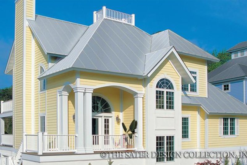 House Blueprint - Traditional Exterior - Front Elevation Plan #930-156