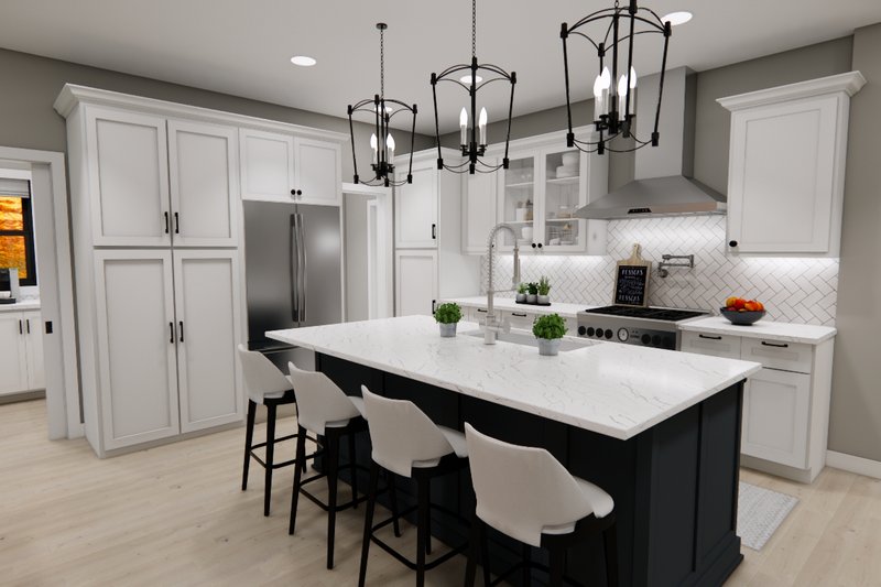 Dream House Plan - Interior - Kitchen 1 for Farmhouse House Plan #51-1366 - 4 bed, 3.5 bath