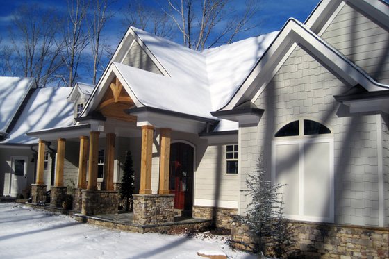 Exterior - Front Elevation 6 for Craftsman House Plan #119-367 - 3 bed, 3.5 bath