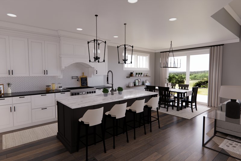 Dream House Plan - Interior - Kitchen for Traditional House Plan #51-1323 - 4 bed, 3 bath