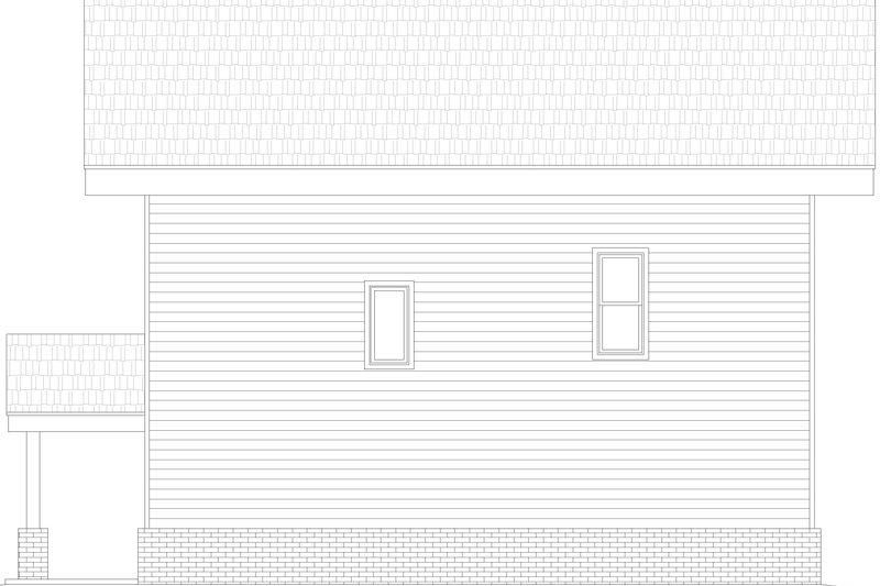 Dream House Plan - Exterior - Rear Elevation for Beach House Plan #932-1093 - 3 bed, 3.5 bath