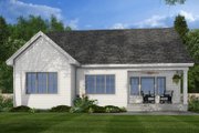 Farmhouse Style House Plan - 3 Beds 2 Baths 1717 Sq/Ft Plan #51-1404 