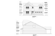Craftsman Style House Plan - 6 Beds 2.5 Baths 2768 Sq/Ft Plan #53-701 Exterior 