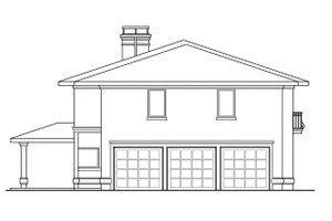 Exterior - Other Elevation for Mediterranean House Plan #124-292 - 6 bed, 3.5 bath