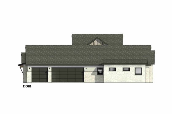 Exterior - Other Elevation 1 for Farmhouse House Plan #1096-32 - 4 bed, 4.5 bath