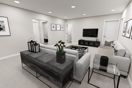 Interior - Other 1 for Modern House Plan #51-1281 - 5 bed, 3.5 bath