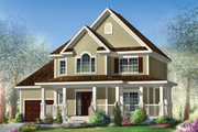 Country Style House Plan - 3 Beds 2 Baths 1708 Sq/Ft Plan #25-4576 
