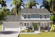 Traditional Style House Plan - 4 Beds 3.5 Baths 3030 Sq/Ft Plan #1060-33 