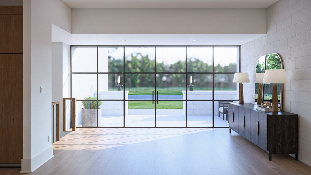 Interior - Entry for Contemporary House Plan #455-798 - 3 bed, 2.5 bath
