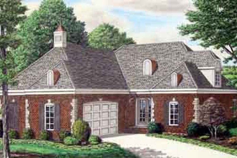 Home Plan - Southern Exterior - Front Elevation Plan #34-186