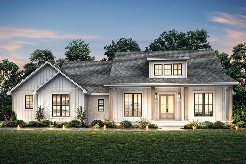 Farmhouse Style House Plan - 4 Beds 2.5 Baths 2194 Sq/Ft Plan #430-331