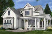 Farmhouse Style House Plan - 4 Beds 3.5 Baths 2733 Sq/Ft Plan #51-1271 