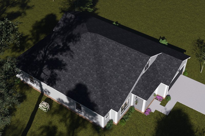 Architectural House Design - Exterior - Other Elevation 3 for Cottage House Plan #513-2404 - 4 bed, 3.5 bath